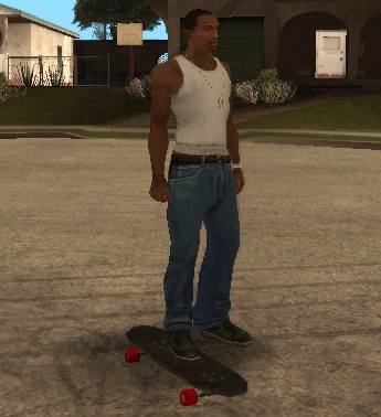 коды на GTA San Andreas на скейт